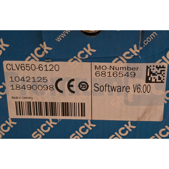 SICK CLV650-6120 | 1042125 Fixed Mount Barcode Scanner Auto-Focus Ethernet NSMP