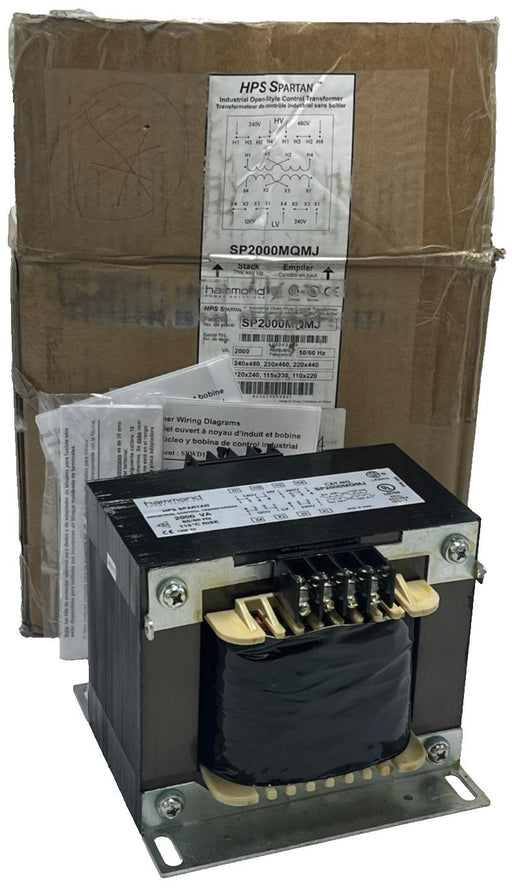 Hammond SP2000MQMJ Control Transformer 2kVA 240/480V to 120/240V | HPS Spartan