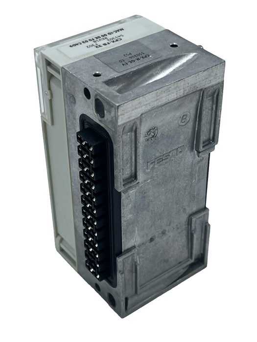 Festo CPX-FB32 Bus Node REV 18 (541302) with CPX-M-GE-EV Interlinking Block