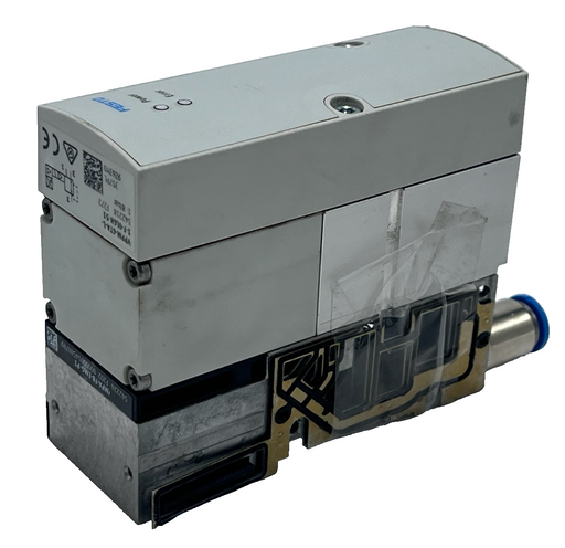 FESTO VPPM-6TA-L-1-F-0L6H-S1 VALVE,  VMPA-FB-EMG-P1 MODULE & VMPA-FB-AP-P1 BASE