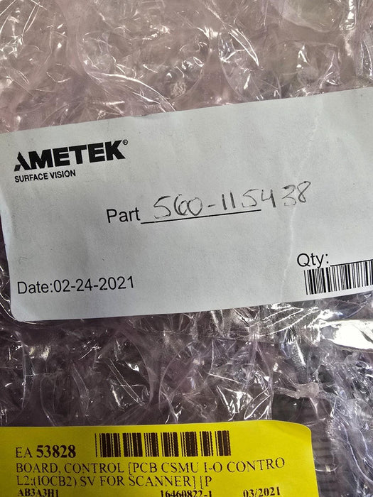 Ametek Cognex 560-115438 02A SV IO Control Board2 560-115438-02 | 460-115438.03