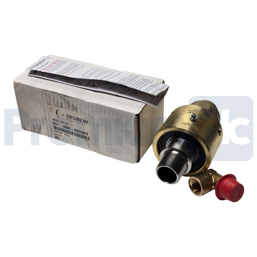 Deublin 357-000-002083 Rotary Union 1" NPT RH Duo-Flow Water Steam Oil NSMP
