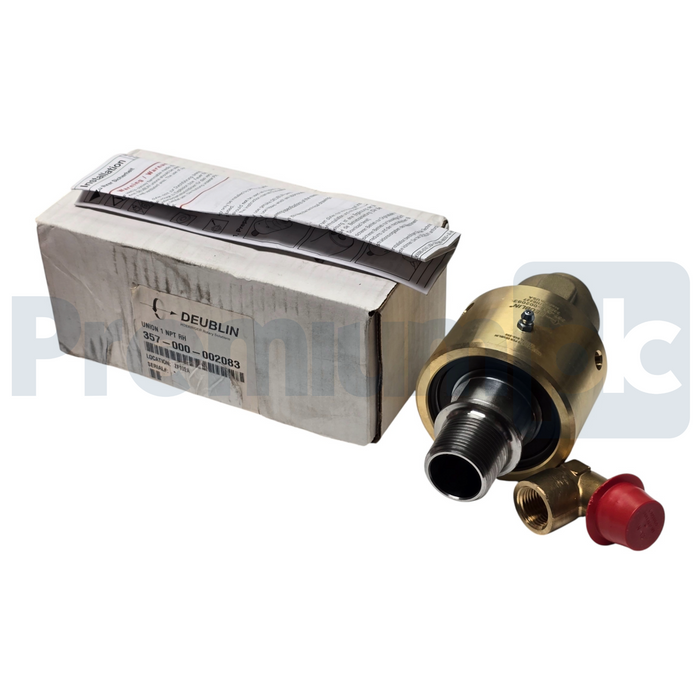 Deublin 357-000-002083 Rotary Union 1" NPT RH Duo-Flow Water Steam Oil NSMP