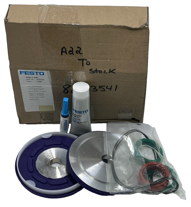 Festo 752725 DSBF-C-100 Set of Wearing Parts - Genuine OEM Repair Kit - NEW