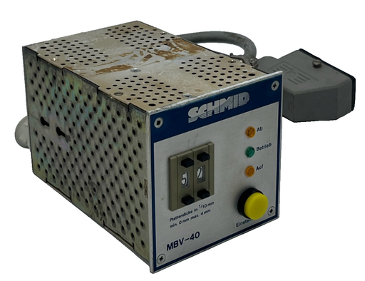 Schmid Autronic MBV-40 Control Unit 220V 3-Plug Handheld Device MBV40