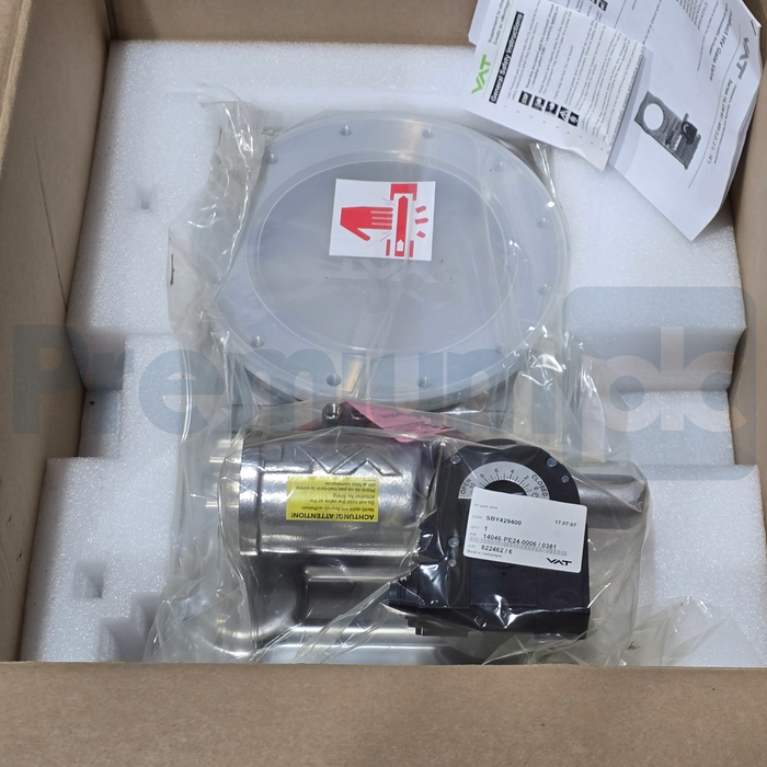 VAT 14046-PE24 Series 14.0 HV Gate Valve S/S DN-200 8" 14046-PE24-0006/0381 NSMP