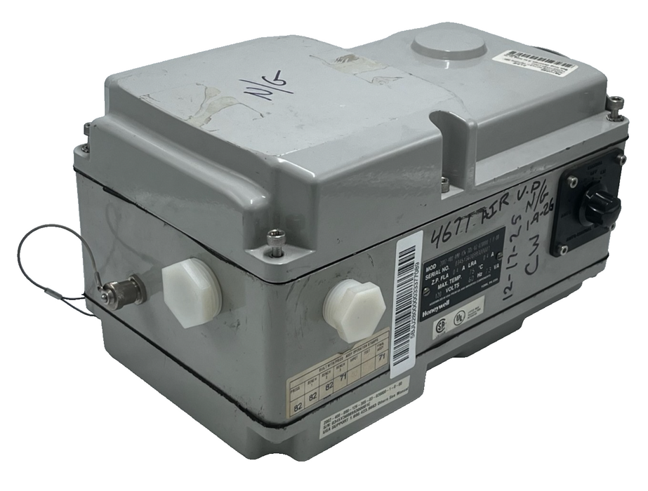 Honeywell HercuLine 2000 Actuator 2001-200-150-126-385-03-020000-1-0-00 *PARTS*