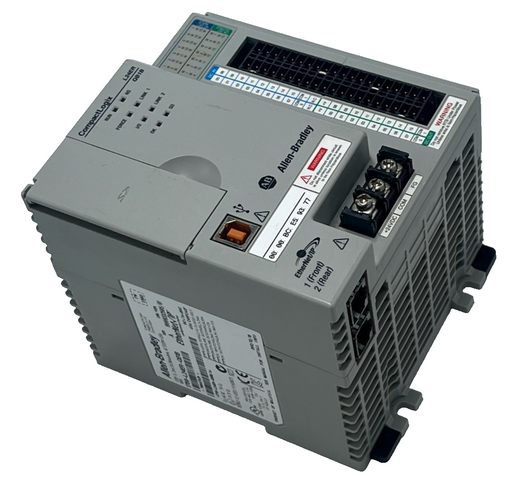 Allen-Bradley 1769-L24ER-QB1B CompactLogix 5370 L2 Controller Ser A 750KB