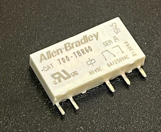 Lot of 14 Allen-Bradley 700-TBR60 Series A Terminal Block Relays 60VDC 6A