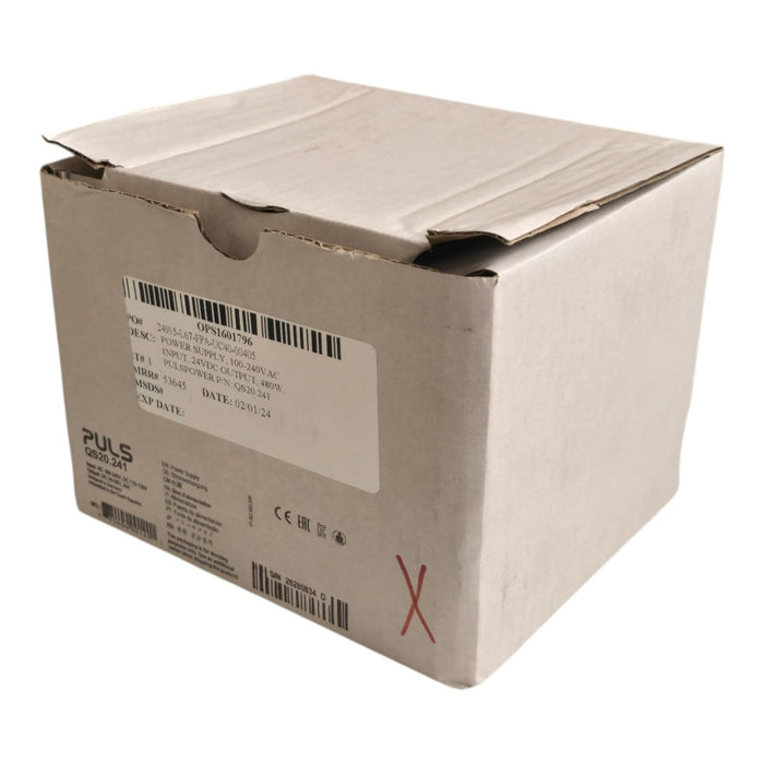 PULS Dimension QS20.241 DIN Rail Power Supply | 24V 20A 480W | AC 100-240V In