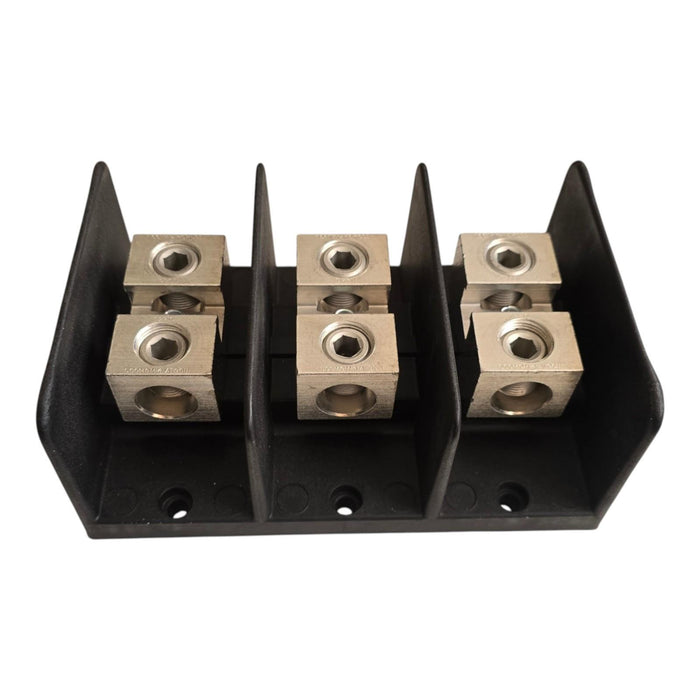 ILSCO PDB-11-500-3 Power Distribution Block | 3-Pole | 380 Amp | 600V - AL9CU