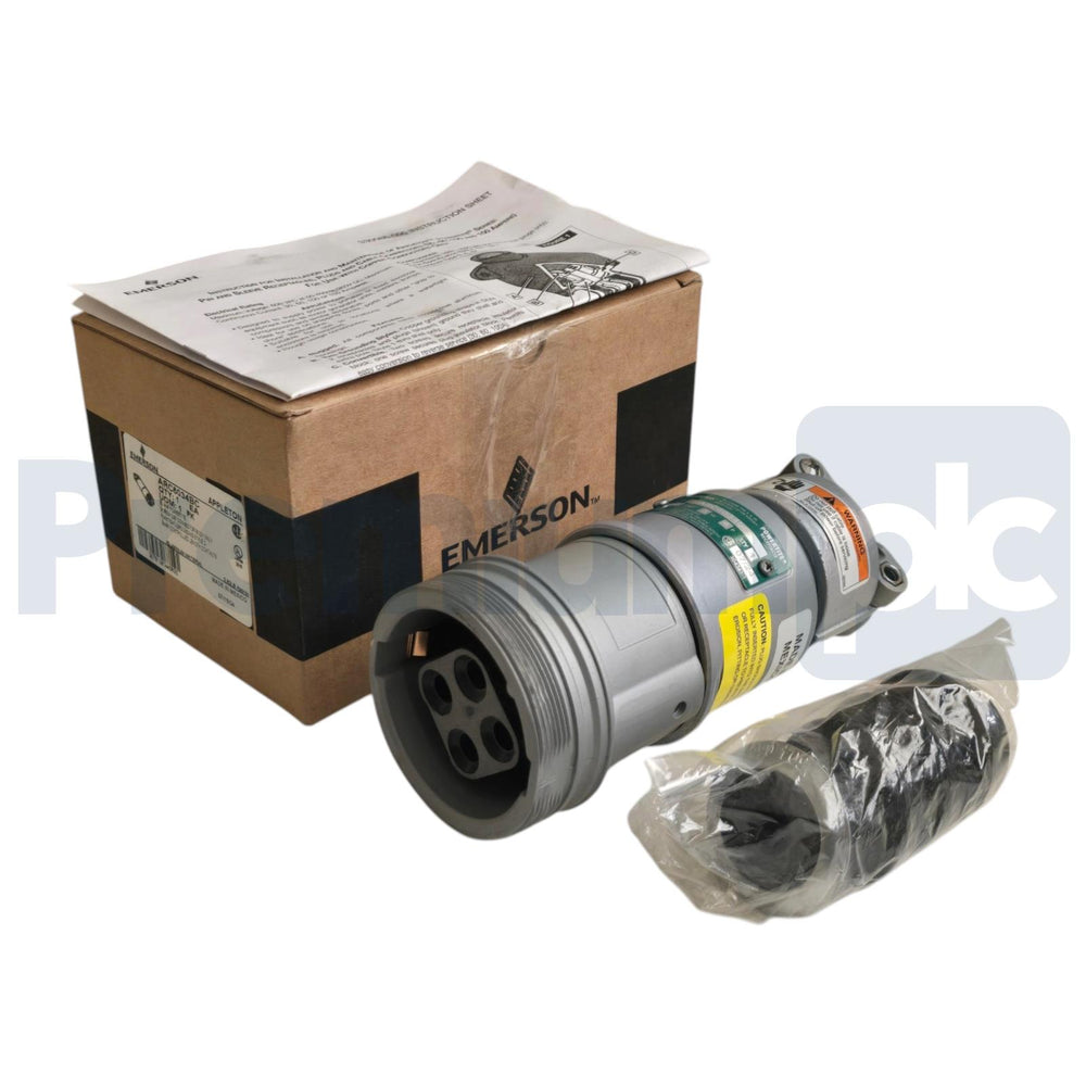 Emerson Appleton ARC6034BC Powertite 60A Pin & Sleeve Connector Body 600V 3W 4P