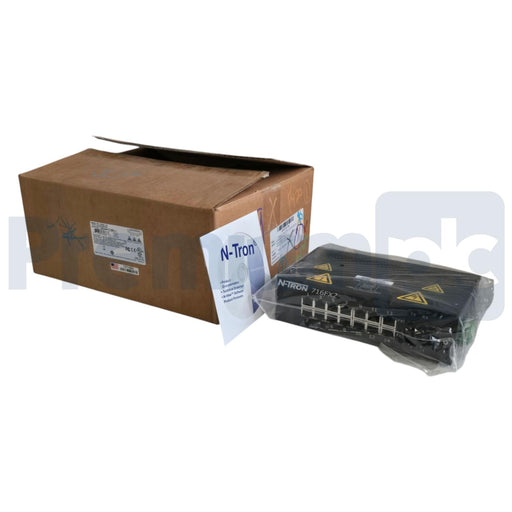 Red Lion | N-Tron 716FX2-ST Managed Ethernet Switch 14 RJ45 2 ST Fiber NSMP