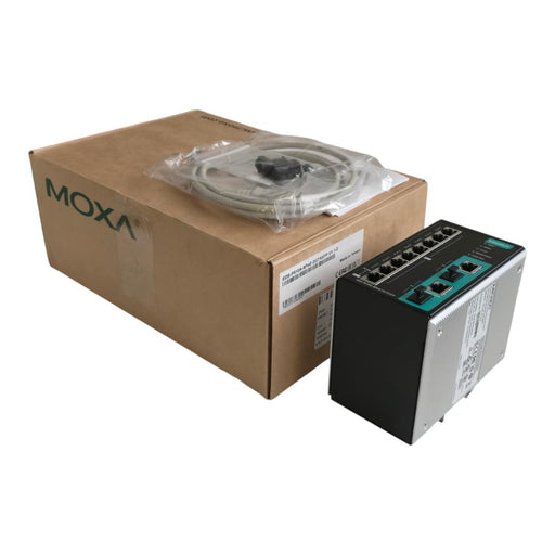 Moxa EDS-P510A Managed Ethernet PoE+ Switch EDS-P510A-8PoE-2GTXSFP V1.1.0 NSMP