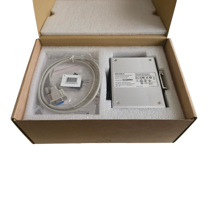 Moxa EDS-P510A Managed Ethernet PoE+ Switch EDS-P510A-8PoE-2GTXSFP V1.1.0 NSMP