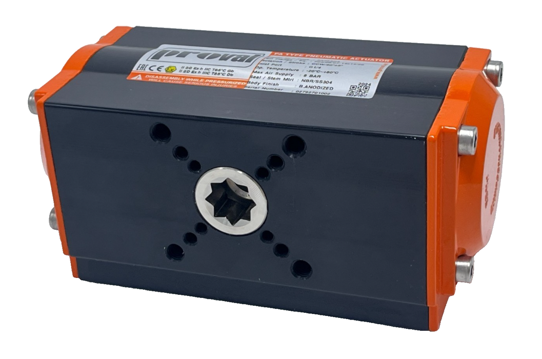 Proval PA063DA A210 Series Double Acting Pneumatic Actuator NSMP