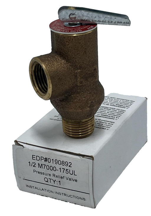 AGF 1/2" M7000-175 PSI Pressure Relief Valve Fire Sprinkler System UL Listed FM