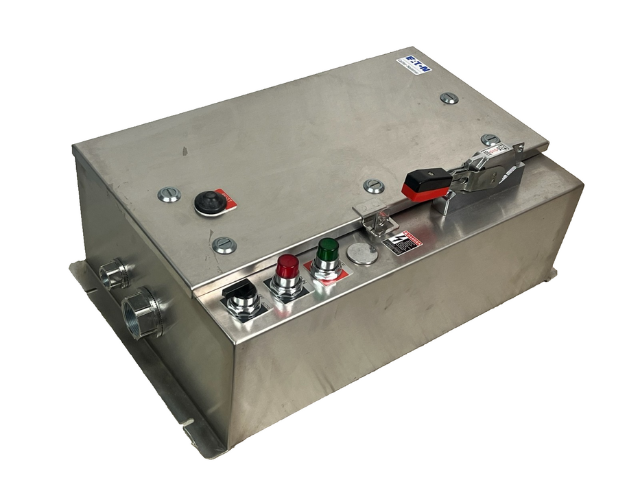 Eaton ECN2414CHC Stainless 4X Enclosure w/ HMCP Breaker & Transformer, P3A23C40