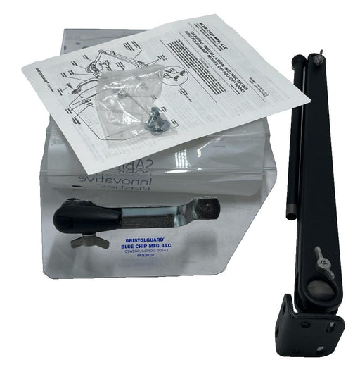 Bristolguard GF-100XL Vertical Axis Swing-Away Machine Shield Extended 31" Arm