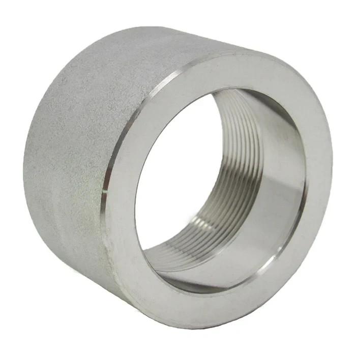 LOT OF 15 Murdock Industries 1/2" FNPT Half Couplings | 316 Stainless CL3000