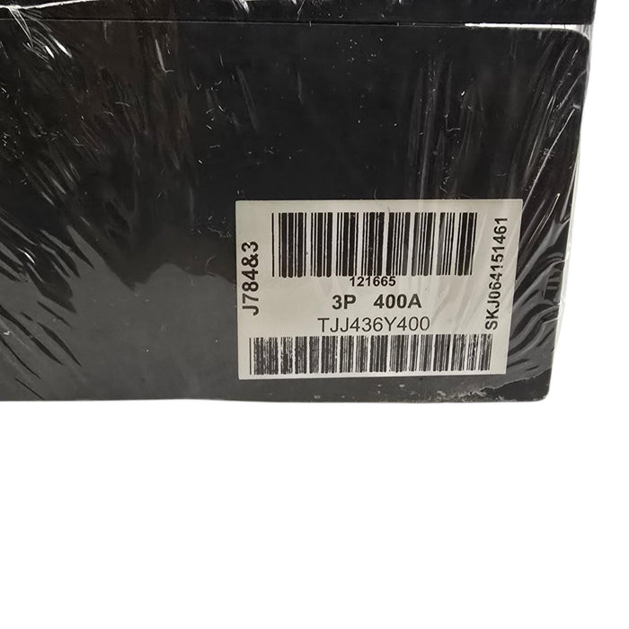 GE TJJ436Y400 400A 600V 3-Pole J600 Line Molded Case Circuit Breaker Switch NSNP