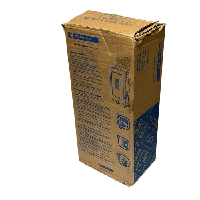 Square D HU363 Heavy Duty Safety Switch 100A 600V 3-Pole Non-Fusible - NSMP