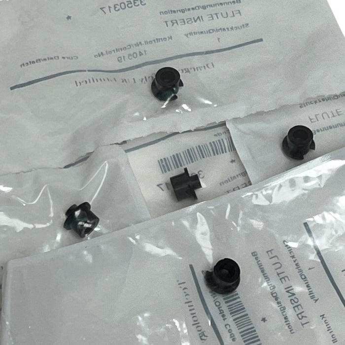 (5) New Dräger 3350317 Flute Inserts for PSS 7000 SCBA - OEM Sealed