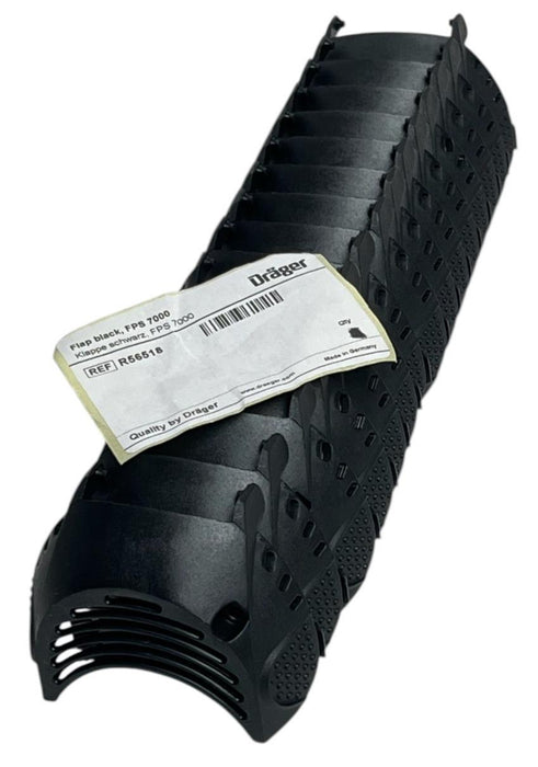 (LOT OF 14) Dräger R56518 Flap Black for FPS 7000 Full Face Mask | New Surplus