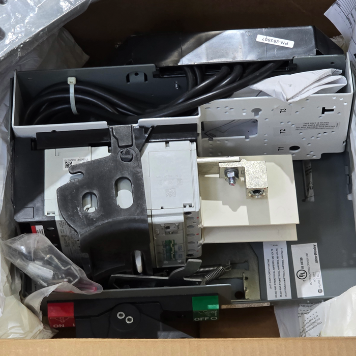Allen-Bradley 2193FZ-CKC-44TJML /Z CENTERLINE 2100 MCC Feeder Bucket 225A W/Trip