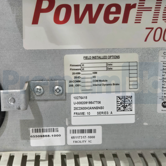 Allen-Bradley 20CD500H3ANNBNB0 /B PowerFlex 700H AC Drive 350/450HP 500A USPI