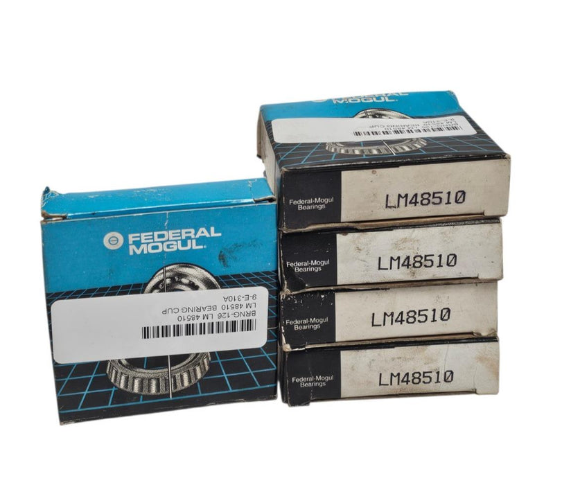LOT OF 5 NIB FEDERAL MOGUL LM48510 ROLLER BEARING CUPS