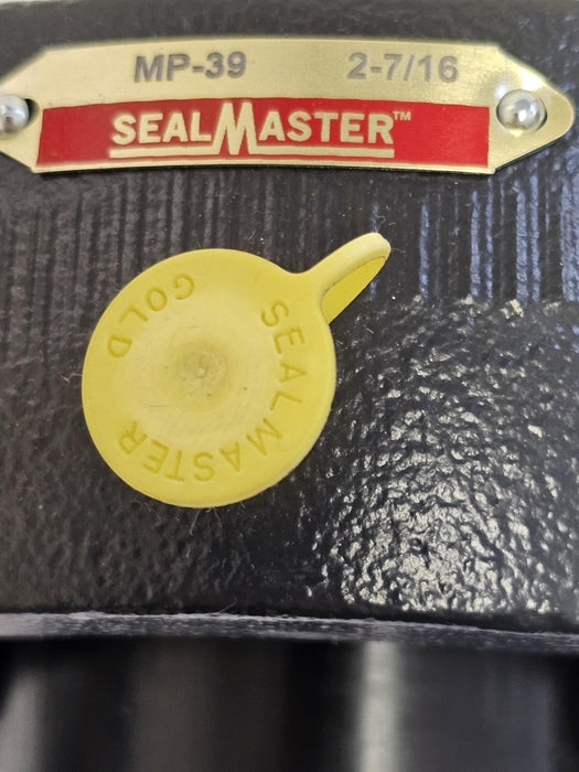 NIB SEALMASTER MP-39 BALL BEARING UNIT SET SCREW 2-7/16'' TWO BOLT BASE MP39