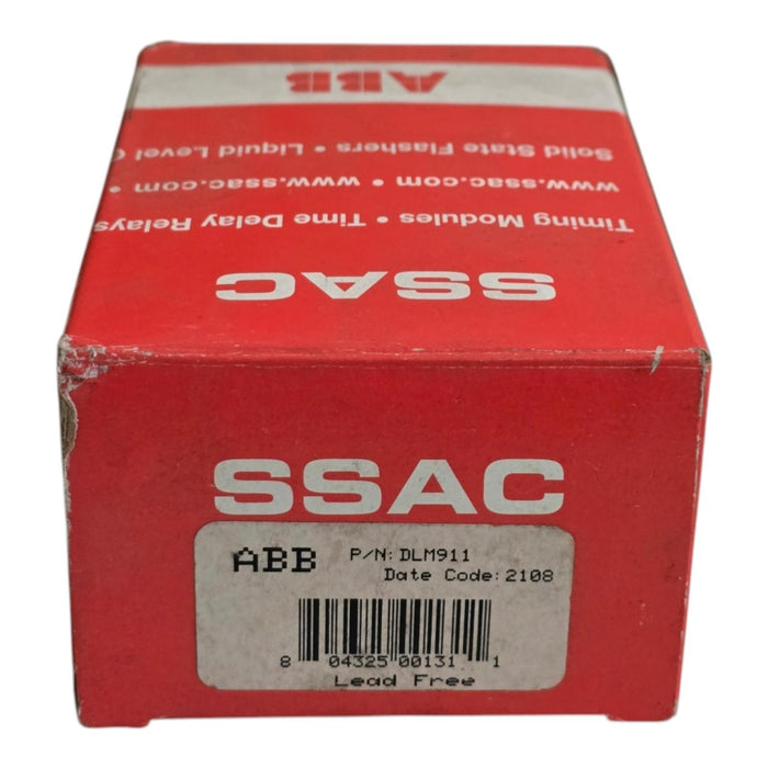 ABB SSAC DLM911 Three-Phase Voltage Monitor Protector Relay 400-480VAC NSMP