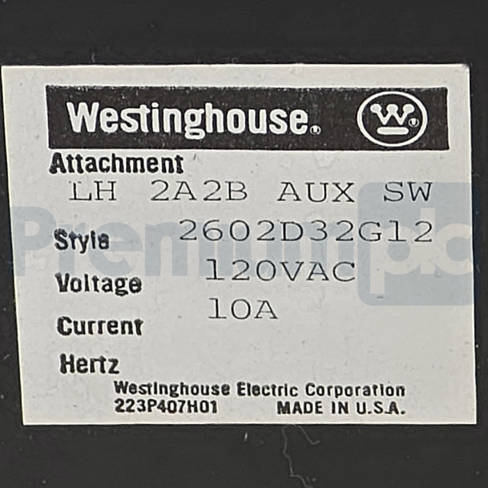 Westinghouse PB22500F 2500A 2-Pole 600V Circuit Breaker 654D456G05 w/ 2000A Trip