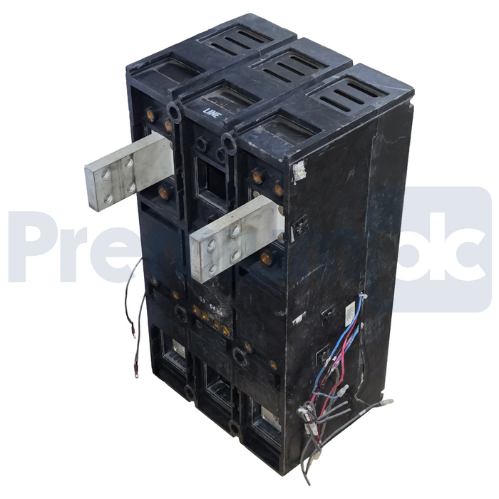 Westinghouse PB22500F 2500A 2-Pole 600V Circuit Breaker 654D456G05 w/ 2000A Trip