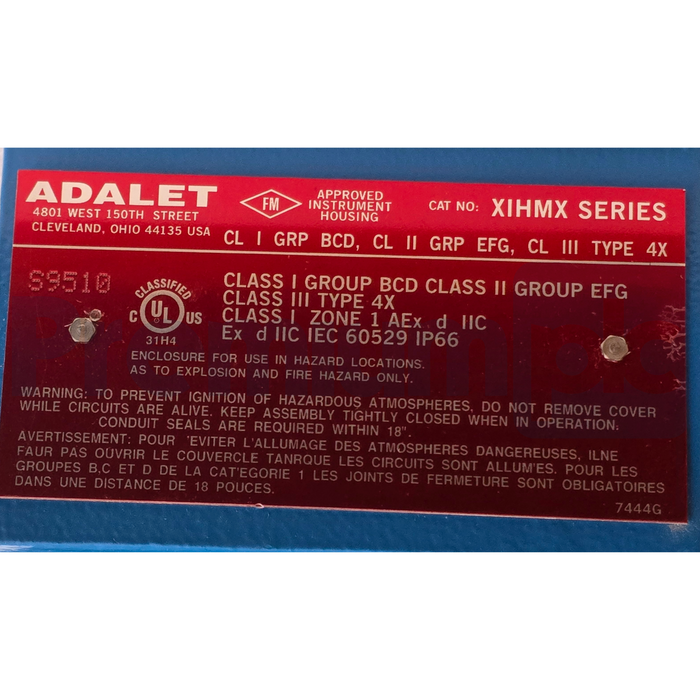 Intek Rheotherm 400-X-BF/2I Dispersion Flow Switch | 120VAC | 1" 150# RF BF/2I