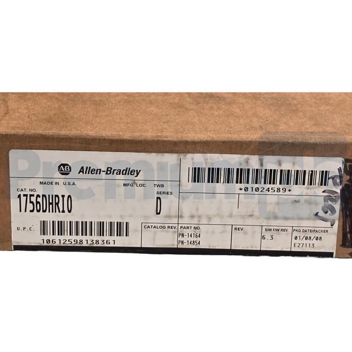 Allen Bradley 1756-DHRIO /D ControlLogix 2-Port DH+/RIO Module 1756DHRIO NSMP