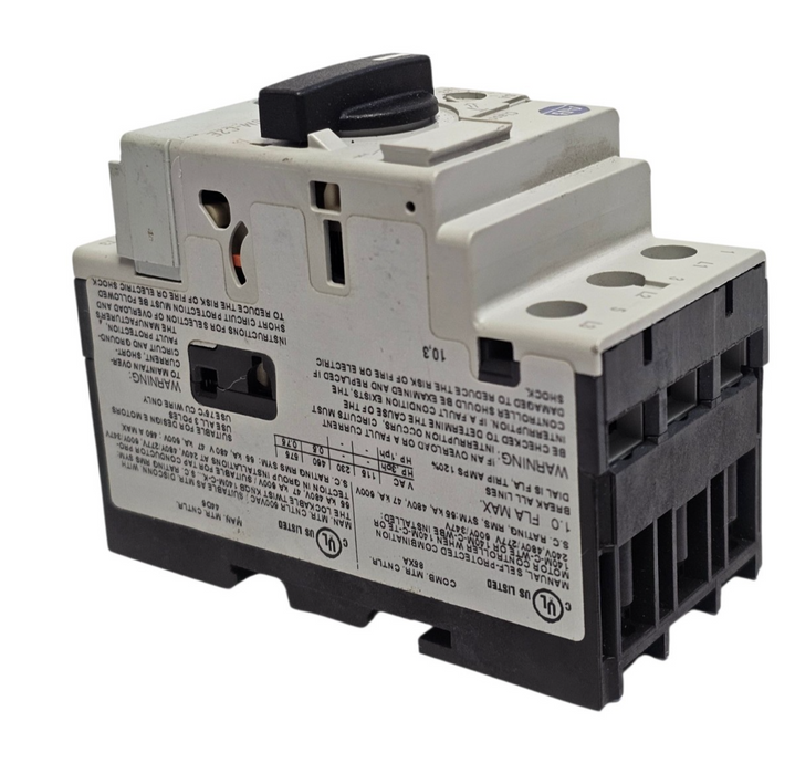 ALLEN BRADLEY 140M-C2E-B10 SER. C MOTOR PROTECTION CIRCUIT BREAKER 140MC2EB10