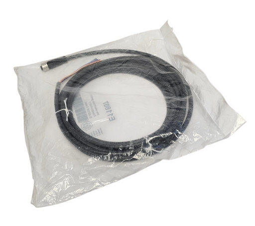 NEW IFM E11807 CORDSET 5M CABLE 8 POLE M12 CONNECTOR