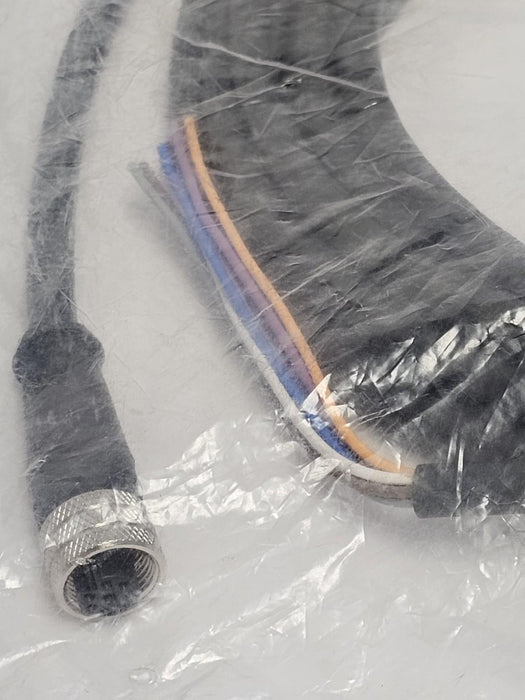 NEW IFM E11807 CORDSET 5M CABLE 8 POLE M12 CONNECTOR