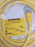 NEW TURCK RYM RKM 36-4M DOUBLE ENDED CORDSET ID NUMBER: U5402 (4 METER LENGTH)
