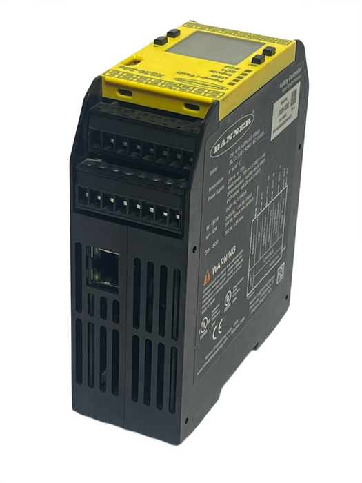 Banner XS26-2DE Safety Controller Base Module Dual Ethernet Expandable