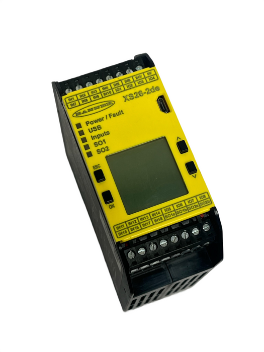 Banner XS26-2DE Safety Controller Base Module Dual Ethernet Expandable