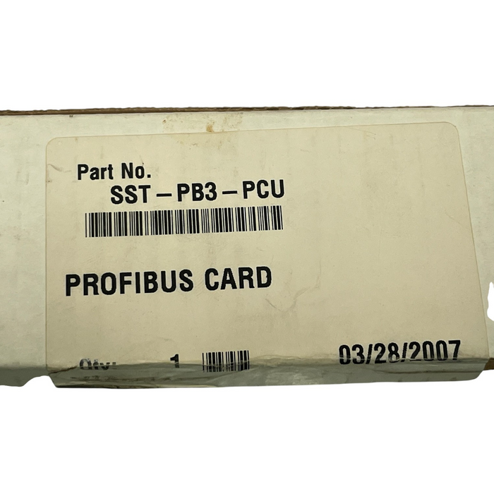 Woodhead SST-PB3-PCU PROFIBUS Interface Card Rev: 1.3.3 + CD-ROM V1.2