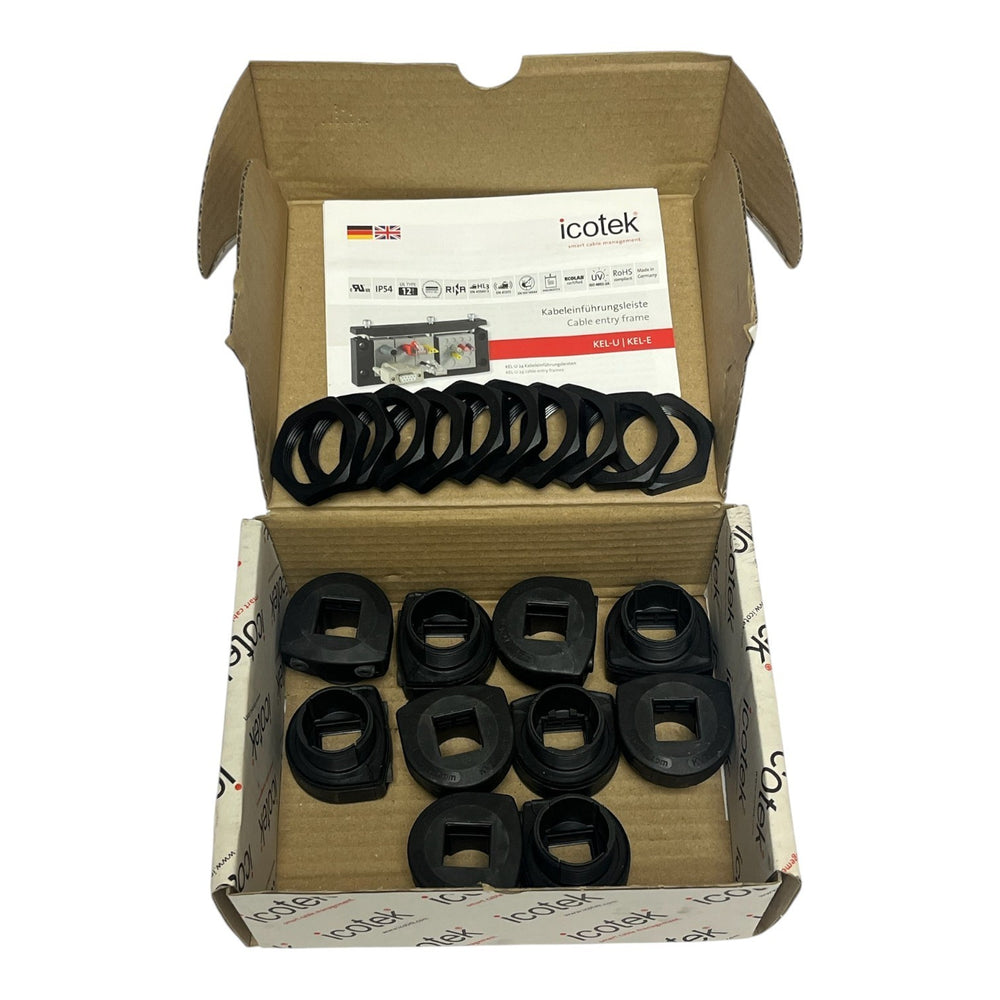 Icotek 45452 KVT-ER 32 Split Cable Gland 10-Piece Box New Surplus