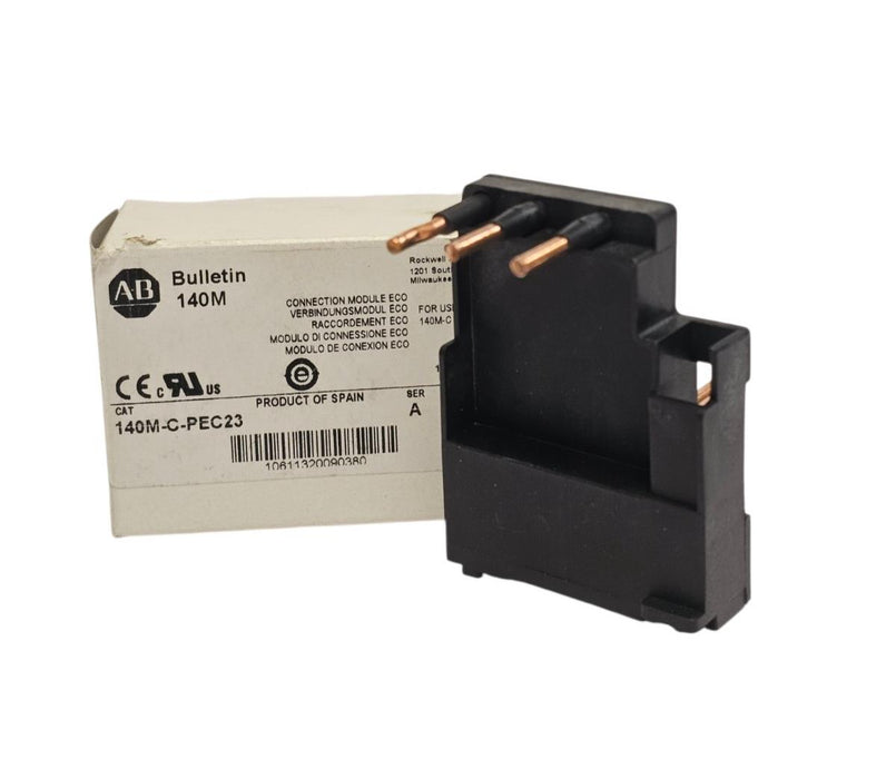 NIB ALLEN BRADLEY 140M-C-PEC23 CONNECTION MODULE 140MCPEC23 SER. A NSFP