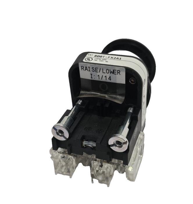 NEW ALLEN BRADLEY 800T-FX2A1 PUSHBUTTON 800TFX2A1 MUSHROOM HEAD PUSH-PULL NSNP