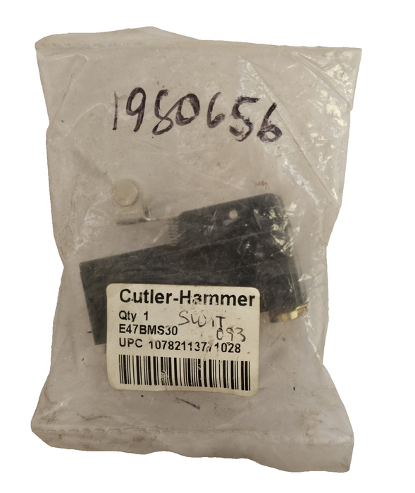 NEW EATON CUTLER-HAMMER E47BMS30 LIMIT SWITCH ROLLER LEVER 15A SER. A1