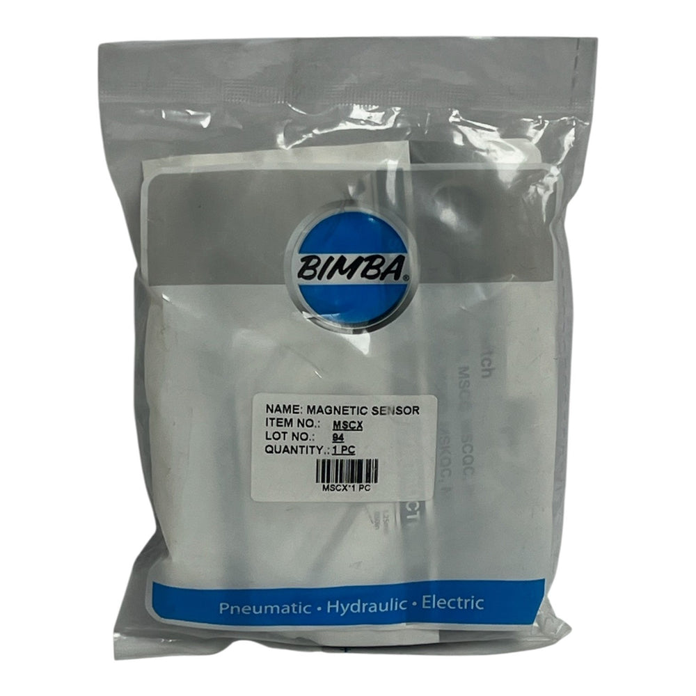 Bimba MSCX Solid State Magnetic Sensor PNP 30VDC 3.6m Lead - New Sealed Bag
