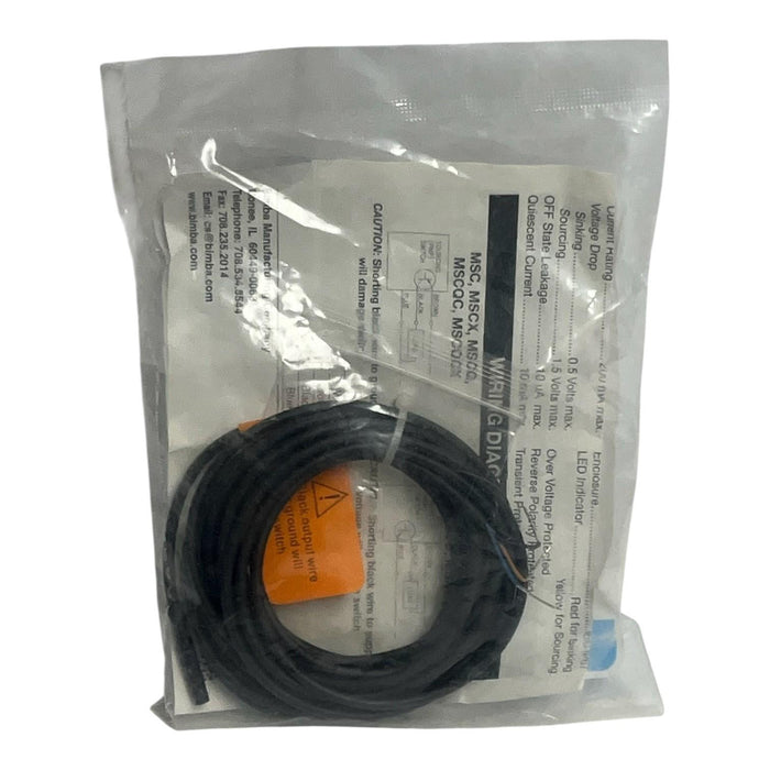Bimba MSCX Solid State Magnetic Sensor PNP 30VDC 3.6m Lead - New Sealed Bag